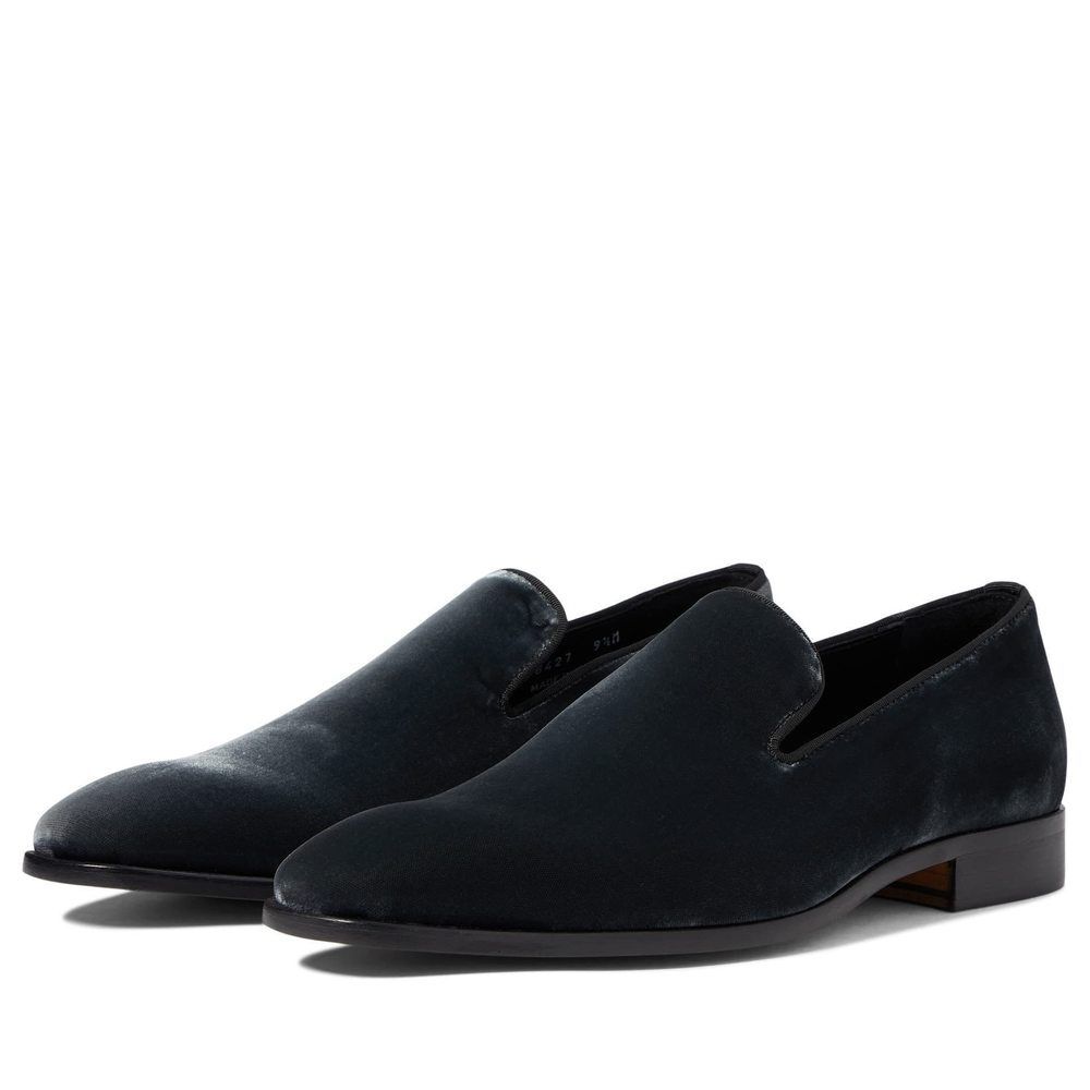 Massimo Matteo Velvet Slip-On Grey 10 D (M)
